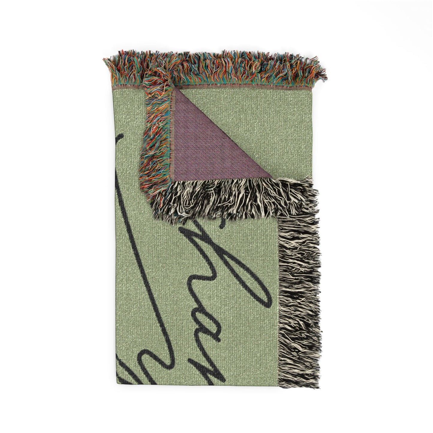 Thank You Floral Woven Blanket — Vintage Bouquet Throw