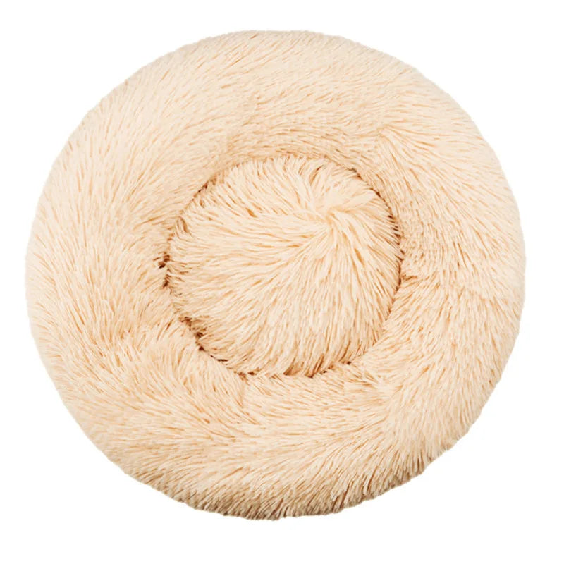 Morbidissimo letto per cani 
Round Dog Bed Winter Warm Cat Bed Plush Basket for Dog Washable Pet Bed for Small Medium Large Dog Sofa Cat