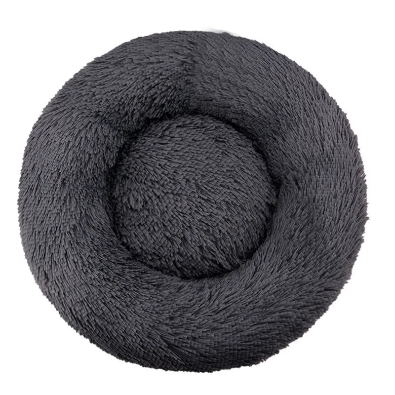 Morbidissimo letto per cani 
Round Dog Bed Winter Warm Cat Bed Plush Basket for Dog Washable Pet Bed for Small Medium Large Dog Sofa Cat