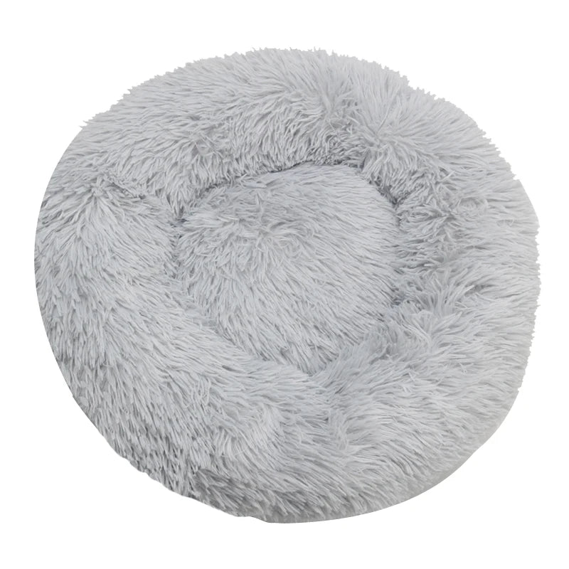 Morbidissimo letto per cani 
Round Dog Bed Winter Warm Cat Bed Plush Basket for Dog Washable Pet Bed for Small Medium Large Dog Sofa Cat