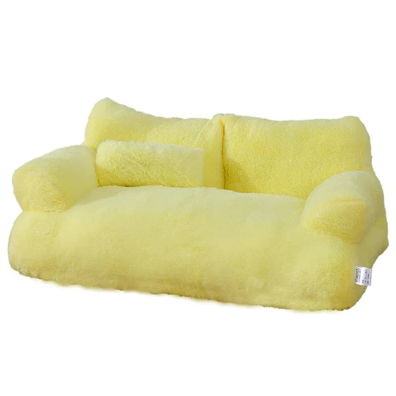 Morbido letto per gatti /Luxury  Cat Bed Sofa Winter Warm Cat Nest Pet Bed for Small Medium Dogs Cats Comfortable Plush Puppy Bed Pet Supplies