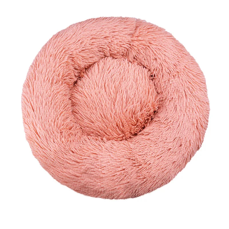 Morbidissimo letto per cani 
Round Dog Bed Winter Warm Cat Bed Plush Basket for Dog Washable Pet Bed for Small Medium Large Dog Sofa Cat