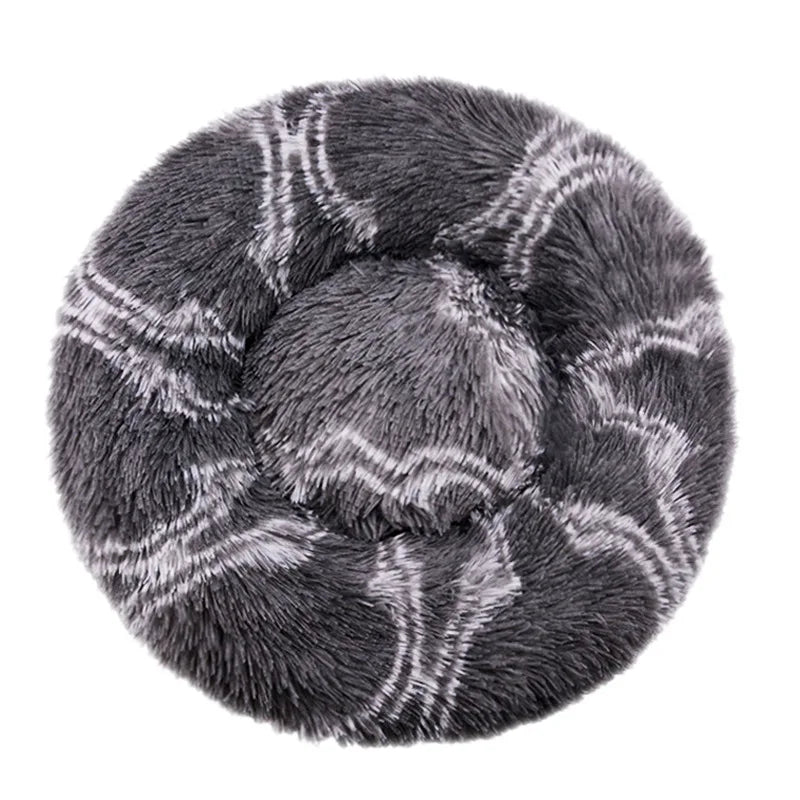 Morbidissimo letto per cani 
Round Dog Bed Winter Warm Cat Bed Plush Basket for Dog Washable Pet Bed for Small Medium Large Dog Sofa Cat