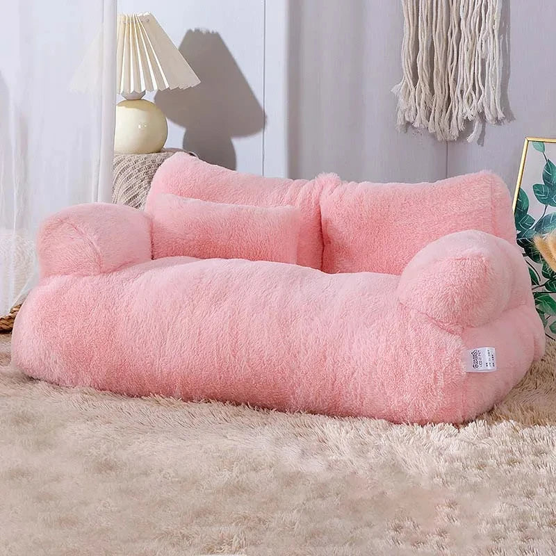 Morbido letto per gatti /Luxury  Cat Bed Sofa Winter Warm Cat Nest Pet Bed for Small Medium Dogs Cats Comfortable Plush Puppy Bed Pet Supplies