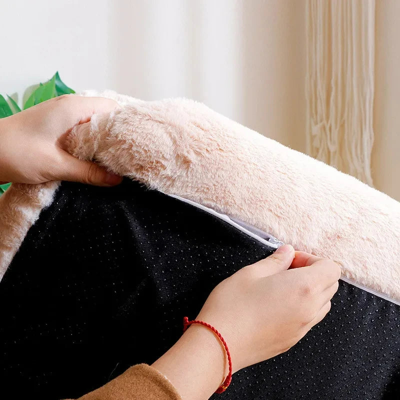 Morbido letto per gatti /Luxury  Cat Bed Sofa Winter Warm Cat Nest Pet Bed for Small Medium Dogs Cats Comfortable Plush Puppy Bed Pet Supplies