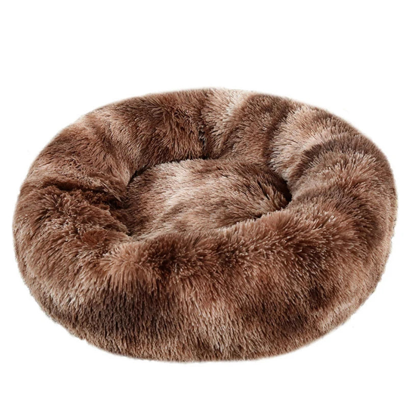 Morbidissimo letto per cani 
Round Dog Bed Winter Warm Cat Bed Plush Basket for Dog Washable Pet Bed for Small Medium Large Dog Sofa Cat